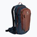 Plecak rowerowy deuter Compact EXP 14 l redwood/marine 2