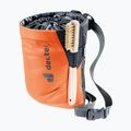 Woreczek na magnezję deuter Gravity Chalk Bag II saffron/graphite 5