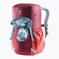Plecak turystyczny dziecięcy deuter Junior 18 l maron/currant 10