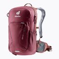 Plecak rowerowy damski deuter Bike I 18 l SL maron/caspia