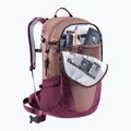 Plecak turystyczny damski deuter Futura 21 l SL ashrose-cassis 6