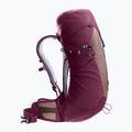 Plecak turystyczny damski deuter AC Lite 22 l SL ashrose-cassis 3