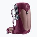 Plecak turystyczny damski deuter AC Lite 22 l SL ashrose-cassis 4