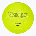 Piłka do piłki ręcznej Kempa Training 800 neonowa żółta rozmiar 3