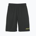 Spodenki piłkarskie uhlsport Center Basic czarne/neonowe żółte
