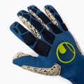 Rękawice bramkarskie uhlsport Hyperact Supergrip+ Finger Surround granatowe 3