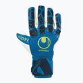 Rękawice bramkarskie dziecięce uhlsport Hyperact Supersoft HN granatowe 4