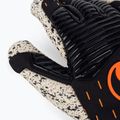 Rękawice bramkarskie uhlsport Speed Contact Supergrip+ czarne/białe/neonowe pomarańczowe 3