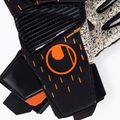 Rękawice bramkarskie uhlsport Speed Contact Supergrip+ Reflex czarne/białe/neonowe pomarańczowe 4