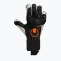 Rękawice bramkarskie uhlsport Speed Contact Supergrip+ Hn czarne/białe/neonowe pomarańczowe 5