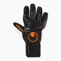 Rękawice bramkarskie uhlsport Speed Contact Absolutgrip Reflex czarne/białe/neonowe pomarańczowe 5