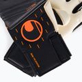 Rękawice bramkarskie uhlsport Speed Contact Absolutgrip Reflex czarne/białe/neonowe pomarańczowe 4