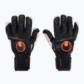 Rękawice bramkarskie uhlsport Speed Contact Absolutgrip Hn czarne/białe/neonowe pomarańczowe