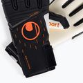 Rękawice bramkarskie uhlsport Speed Contact Absolutgrip Hn czarne/białe/neonowe pomarańczowe 4