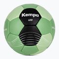 Piłka do piłki ręcznej dziecięca Kempa Leo miętowa/czarna rozmiar 1