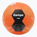 Piłka do piłki ręcznej dziecięca Kempa Tiro neonowa pomarańczowa/czarna rozmiar 00 4