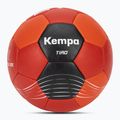 Piłka do piłki ręcznej dziecięca Kempa Tiro czerwona/czarna rozmiar 1