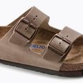 Klapki BIRKENSTOCK Arizona SFB LEOI Narrow tabacco brown 10