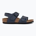 Sandały dziecięce BIRKENSTOCK New York Birkibuc Narrow navy 2