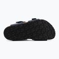 Sandały dziecięce BIRKENSTOCK New York Birkibuc Narrow navy 4