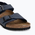 Sandały dziecięce BIRKENSTOCK New York Birkibuc Narrow navy 7