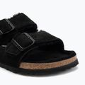 Klapki BIRKENSTOCK Arizona Shearling SL Narrow black 7