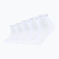 Skarpety Skechers Mesh Ventilation Quarter 5 pairs white/white 2