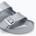 Klapki BIRKENSTOCK Arizona EVA Narrow metallic silver 7