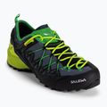 Buty podejściowe męskie Salewa Wildfire Edge ombre blue/fluo yellow