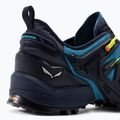 Buty podejściowe męskie Salewa Wildfire Edge premium navy/fluo yellow 8