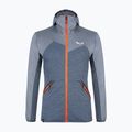 Bluza trekkingowa męska Salewa Puez Melange PL FZ Hoody premium navy melange 4