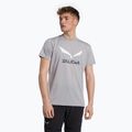 Koszulka męska Salewa Solidlogo Dry heather grey