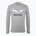 Longsleeve trekkingowy męski Salewa Solidlogo Dry heather grey 4