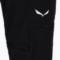 Spodnie softshell dziecięce Salewa Agner DST 2/1 black out 7