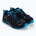 Buty trekkingowe dziecięce Salewa Wildfire ombre blue/fluo green 5