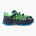 Buty trekkingowe dziecięce Salewa Wildfire fluo green/blue danube 2