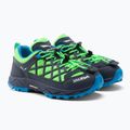 Buty trekkingowe dziecięce Salewa Wildfire fluo green/blue danube 5