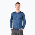 Longsleeve trekkingowy męski Salewa Puez Melange Dry dark denim melange