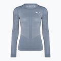 Longsleeve termoaktywny damski Salewa Zebru Med Warm AMR flint stone