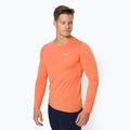 Longsleeve trekkingowy męski Salewa Pedroc 2 Dry red orange melange