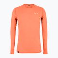 Longsleeve trekkingowy męski Salewa Pedroc 2 Dry red orange melange 5