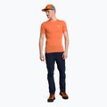 Koszulka trekkingowa męska Salewa Pedroc 3 Dry red orange melange 2