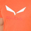 Koszulka męska Salewa Solidlogo Dry red/orange melange 4