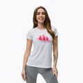 Koszulka trekkingowa damska Salewa Lines Graphic Dry optical white