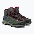 Buty trekkingowe damskie Salewa Alp Trainer 2 Mid GTX duck green/rhododendon 3