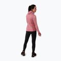 Bluza trekkingowa damska Salewa Puez Hybrid PL FZ Hoody mauvemood melange/fluo coral 2