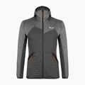 Bluza trekkingowa męska Salewa Puez Melange PL FZ Hoody black out melange 6
