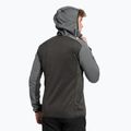 Bluza trekkingowa męska Salewa Puez Melange PL FZ Hoody black out melange 3