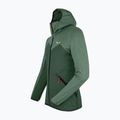 Bluza trekkingowa męska Salewa Puez Melange PL FZ Hoody raw green melange 2