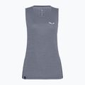 Koszulka trekkingowa damska Salewa Puez Graphic Dry Tank black out melange 8